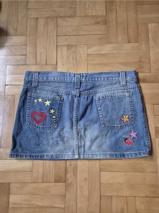 Fustă Blugi Zara Trf, Mărimea EUR 40, Fabricată în Spania