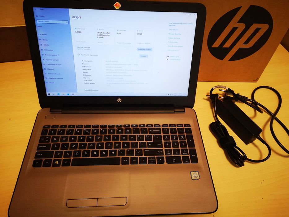 Laptop HP 250G5 i5,15.6FHD,8GbDDR4,SSD256GB,AMD RadeonR5M430 2GB,Win10