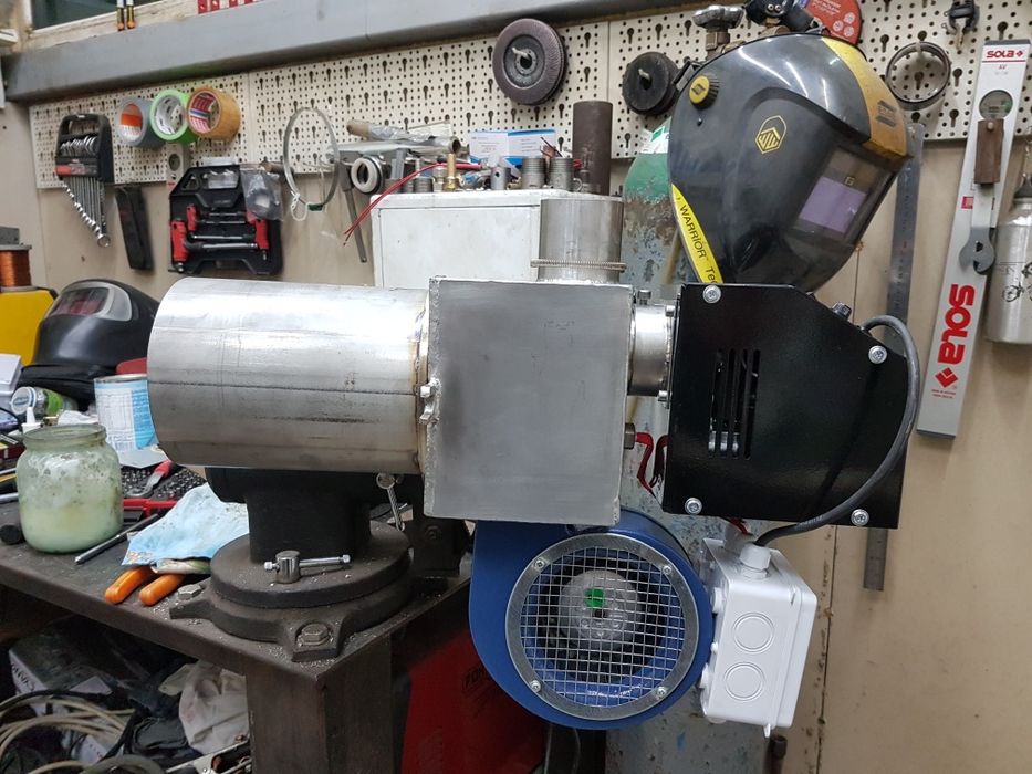 Пелетна горелка.