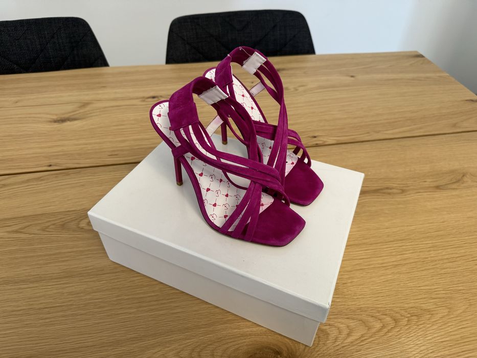 Sandale Eva Mige roz