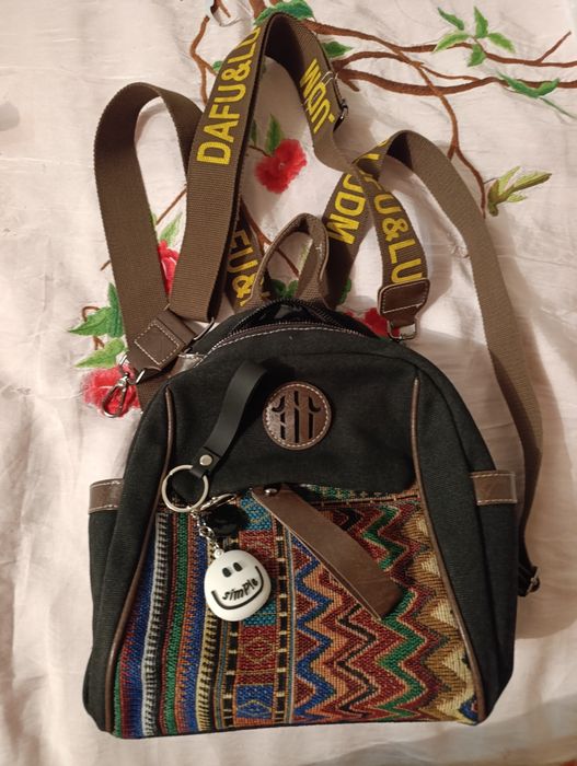 Джинсовый рюкзак