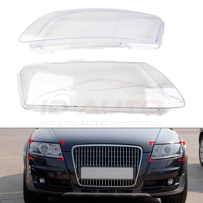 Стъкла за фарове на Audi A6 C6 , ауди а6 , капаци за фар, стъкло