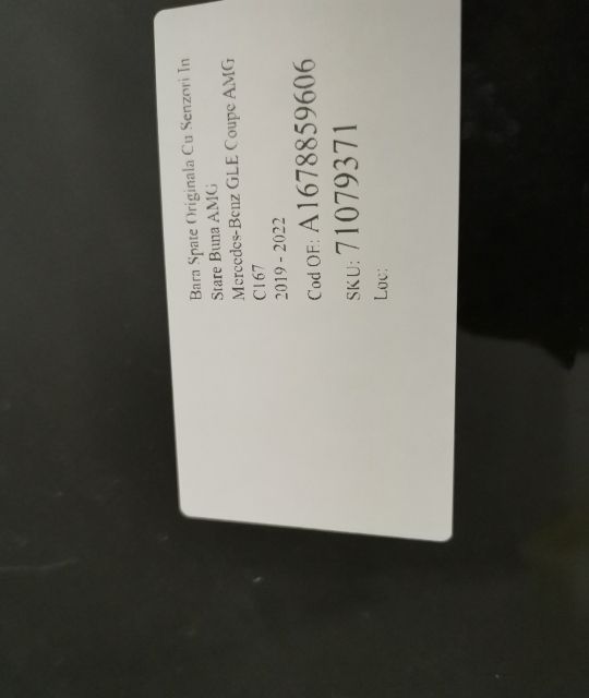 Оригинална Задна Броня със Сензори в Добро Състояние AMG Мерцедес-Бенц