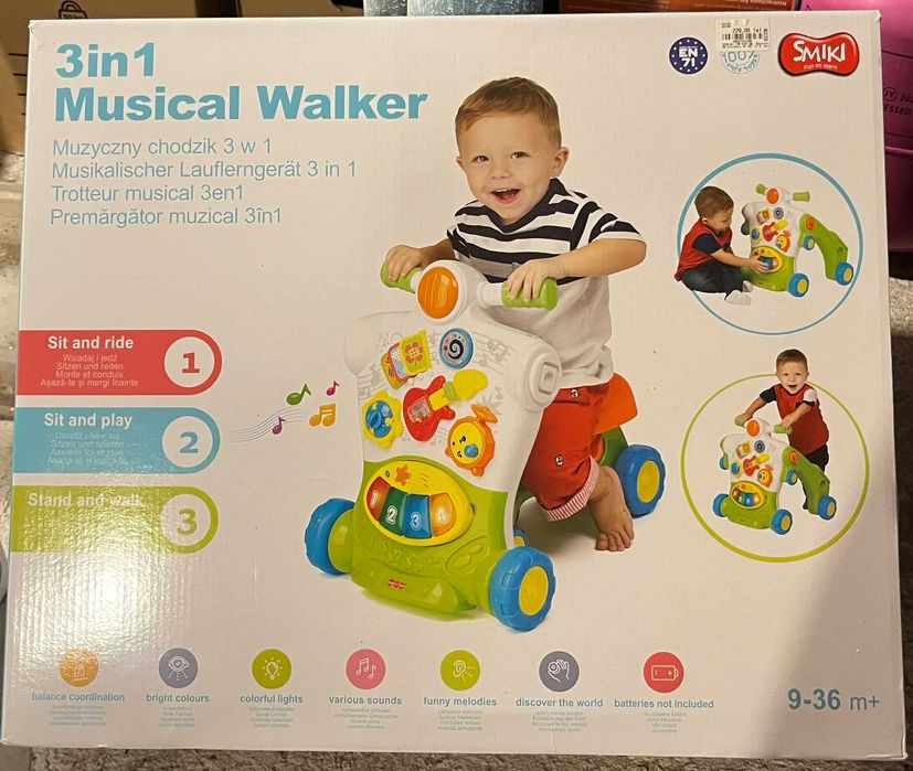 Smiki antemergator muzical 3 in 1