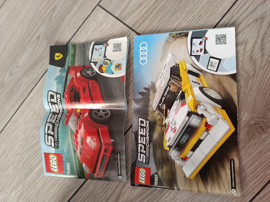Vând 2 lego uri Speed Champions