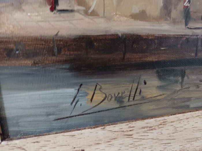 Tablou lucrare in ulei pe pânză