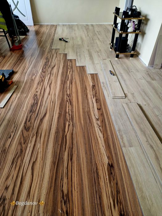 Монтаж на ламинат