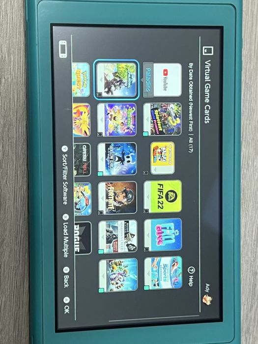 Nintendo Switch Lite cu jocuri
