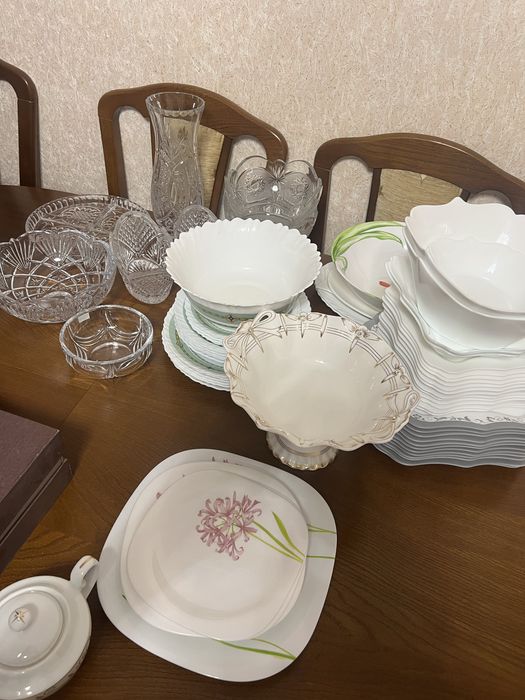 Посуда илюминар хрусталь