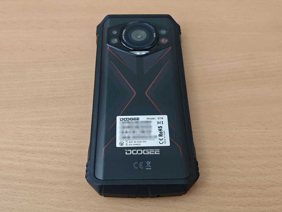 Нов Doogee S118, 512гб, удароустойчив, 10800mah, нощна камера