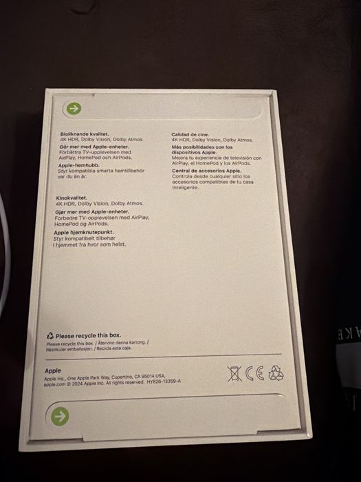 Apple tv 4k 3d gen 64gb wifi sigilat