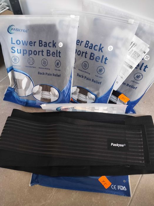 Centura lombara neagră mărimea XXL