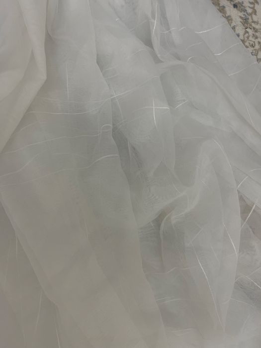 Шторы с двумя комплектами тюля