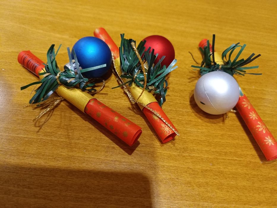 Лот от коледни аксесоари, нови