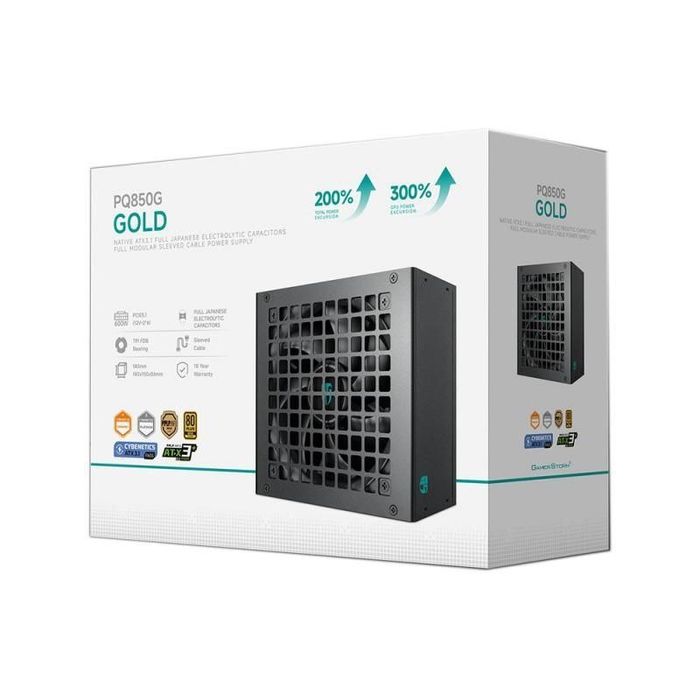 [Блок питания] DeepCool PF 600X 80+Bronze DEEPCOOL PQ 850W GOLD