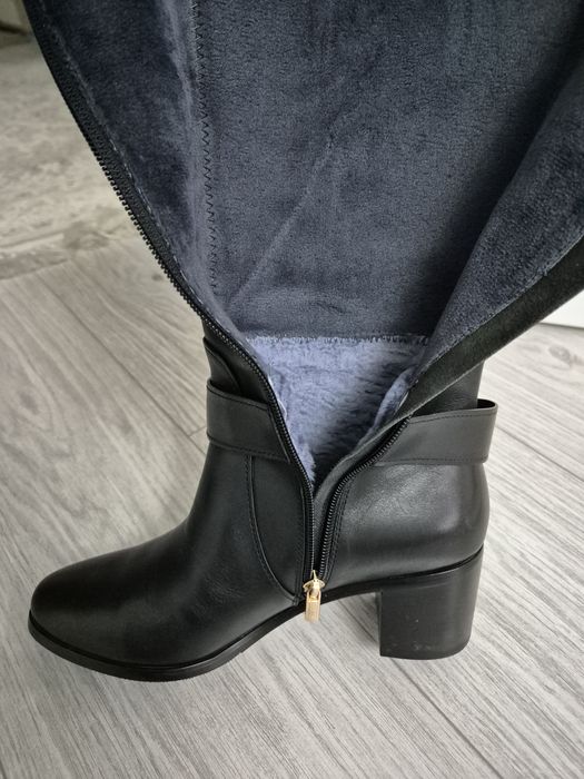 Сапоги натуральная кожа