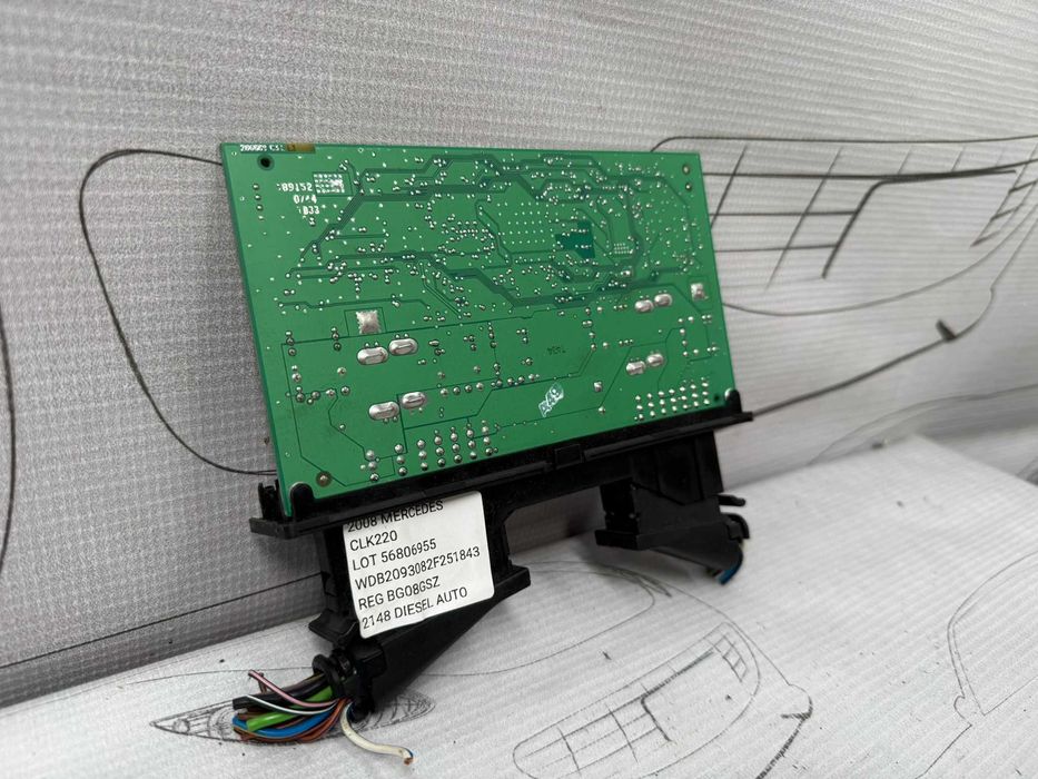 Modul confort / Sam modul Mercedes-Benz CLK A209 / C209 A2095452001 2008 / [2002-2009] / (5B2)
