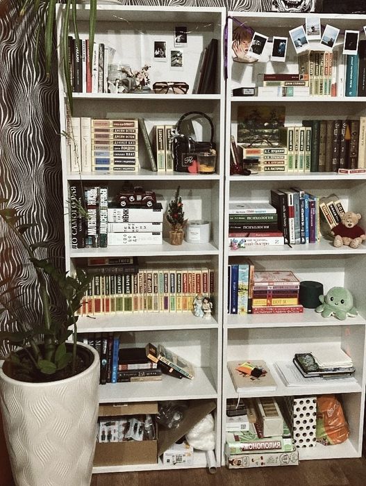 Книжный стеллаж, белый