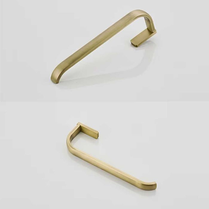 Suport prosoape Alamă Antică – 29 cm