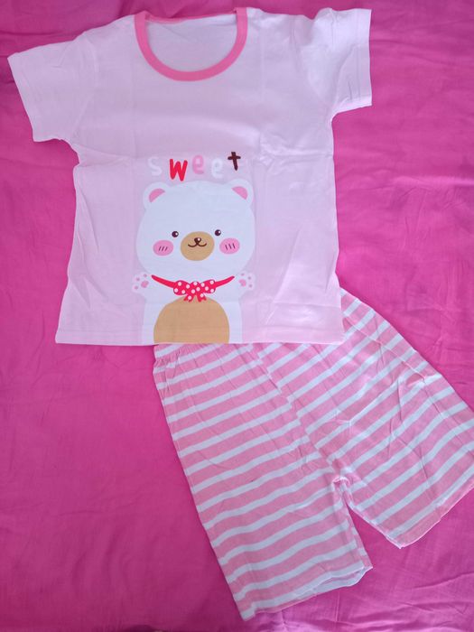 Детски комплект в розово/ 100% памук!НОВО