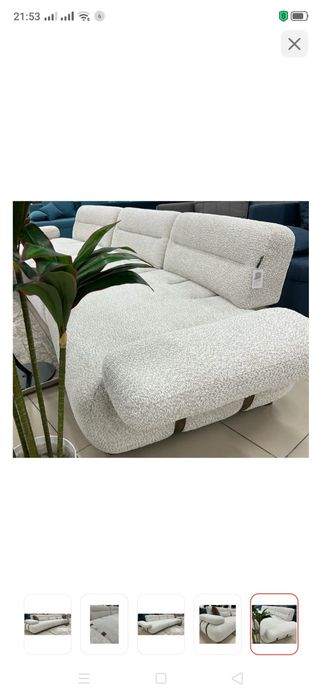 Диван с раздвижными спинками