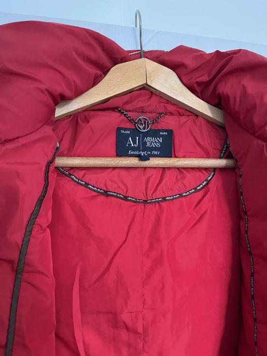 Дамско пухено яке Armani Jeans