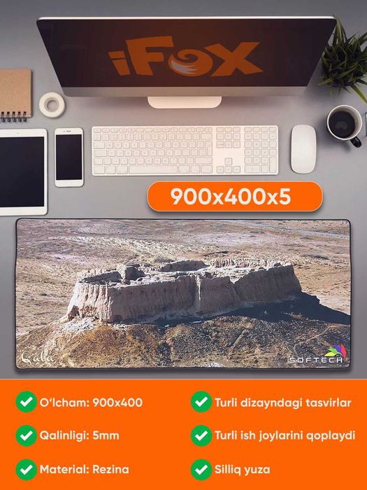 Коврик Nillmax 90x40sm  tikilgan yonlar sirg'anmas kauchuk ostki qism.