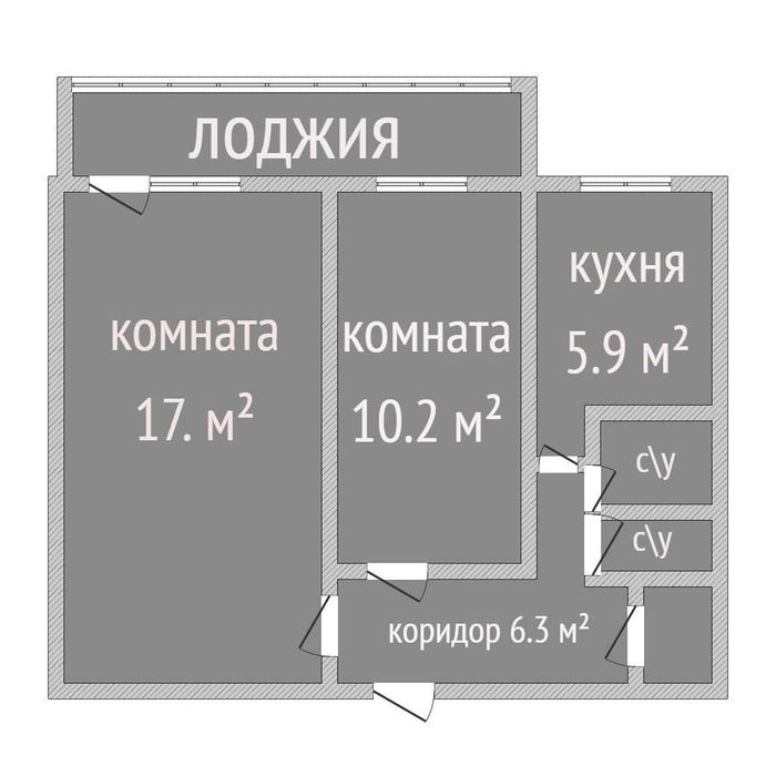 Продажа 2-комнатной квартиры