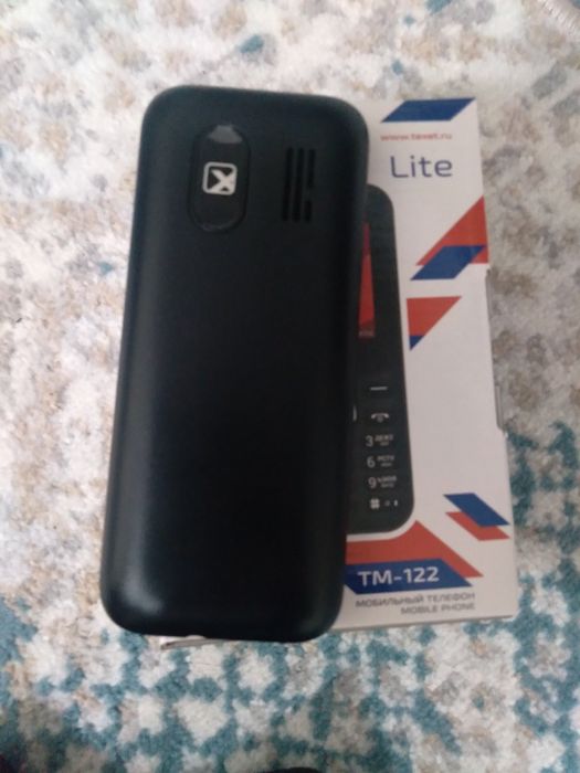 Продам простой телефон texet tm 122.