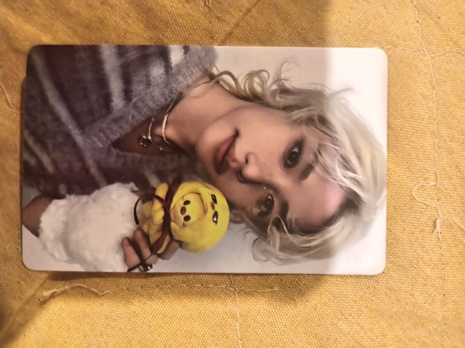 official kpop photocards