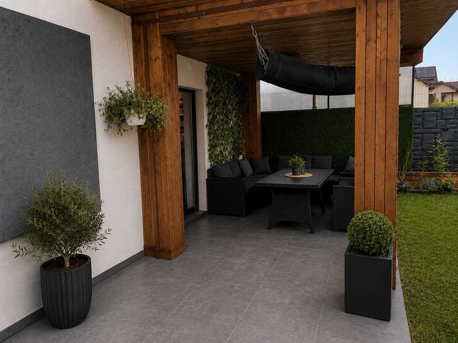 Vila Chiajna 4 Camere 126 mp +teren 204 mp – complet mobilată si utilata!