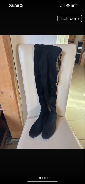 Cizme lungi, peste genunchi Kitten