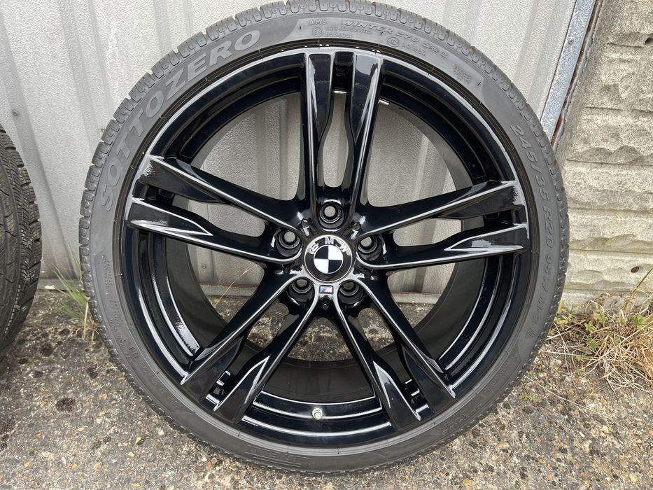 BMW 5/6серия f10/f11/f06/f12/f13 ОРИГИНАЛНИ АЛУМИНИЕВИ ДЖАНТИ 20’ МОДЕЛ: 373M С ГУМИ