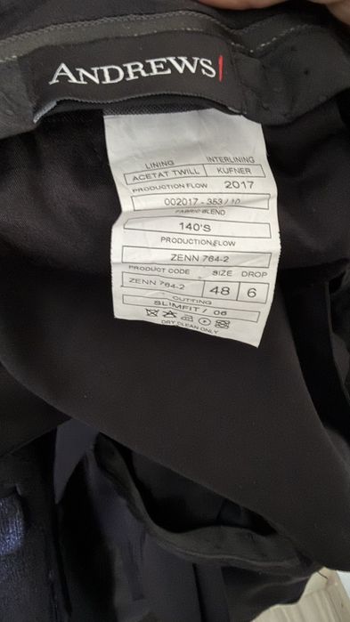 Костюм Andrews  сако,панталон, обувки, колан,папионка, обувалка