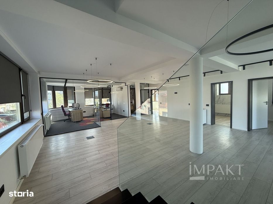 Spatiu de birouri dispus pe 2 niveluri , 225 m2 , Borhanci