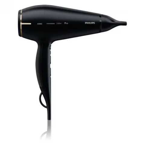 Uscator profesional Philips HPS920/00, 2300 W, 2 concentratoare, Functie ionica, Negru