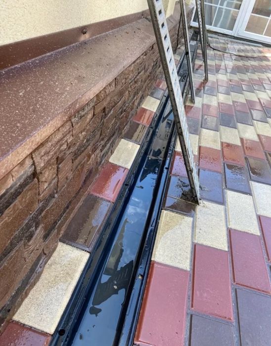 Мойка брусчатки, трoтуарние плитки, фасады, цоколь, бассейн..