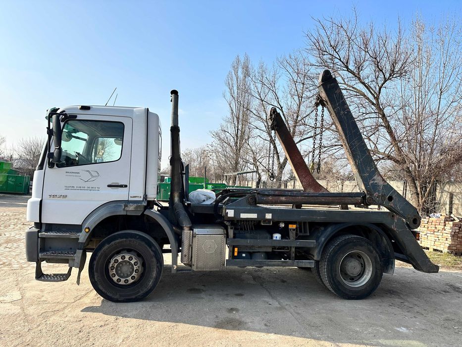 Mercedes Axor 18.29 absetzkipper, skip, containiera, gunoiera