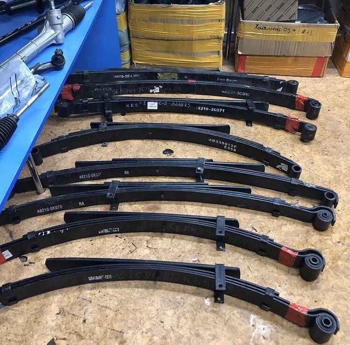 Рессоры На Toyota, Mitsubishi (Hilux,L200,Montero Sport,Coaster,Hiace)