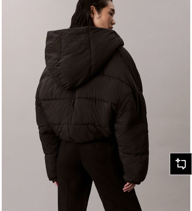 Зимно черно яке - Calvin Klein