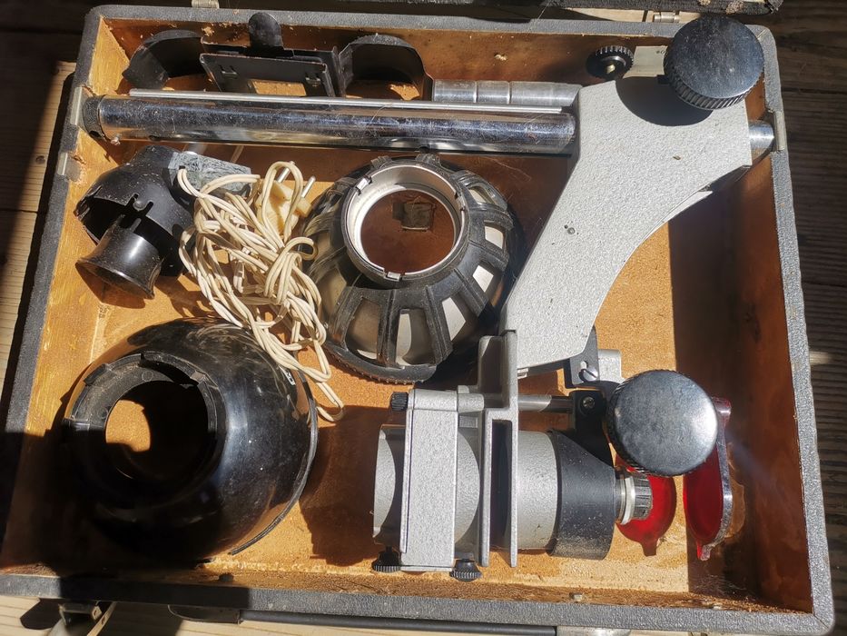 Lampă Stroboscopică Foto Veche