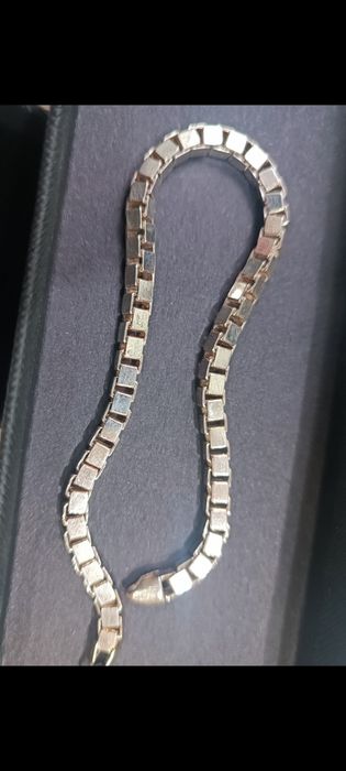 Серебряный браслет. Серебряная цепочка