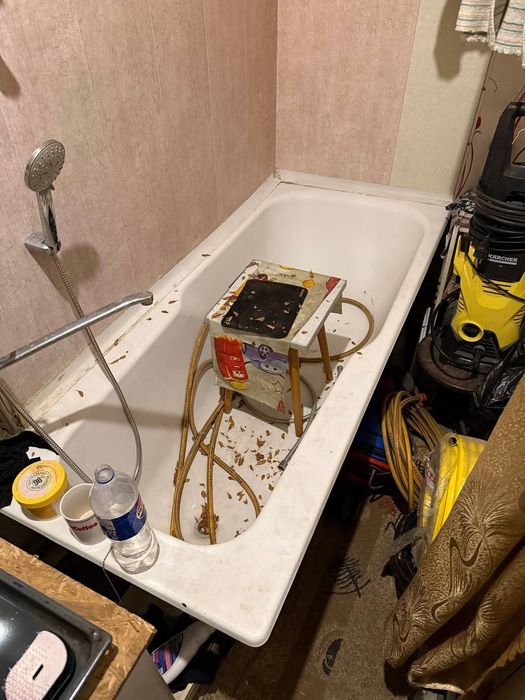 Ванна чугунная длинная