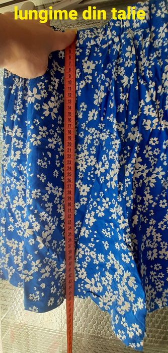 Pantaloni scurti dama Blue Flower