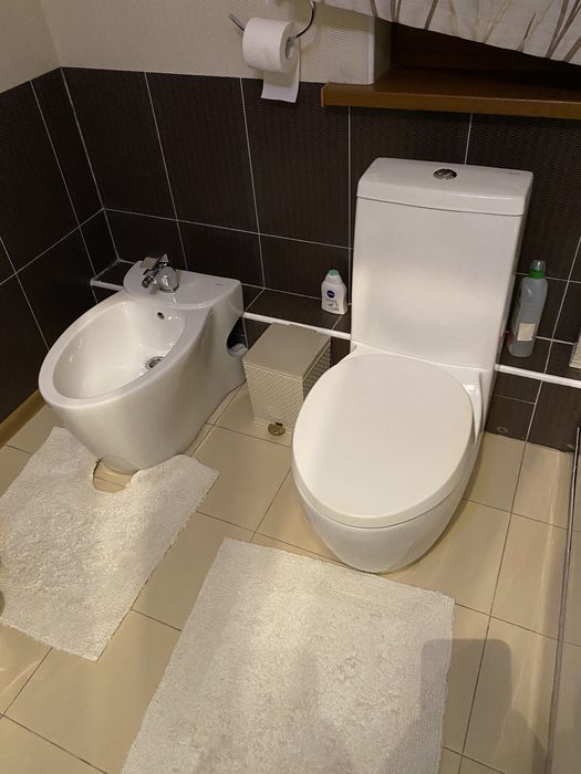 Биде фирмы BRAVAT со смесителем