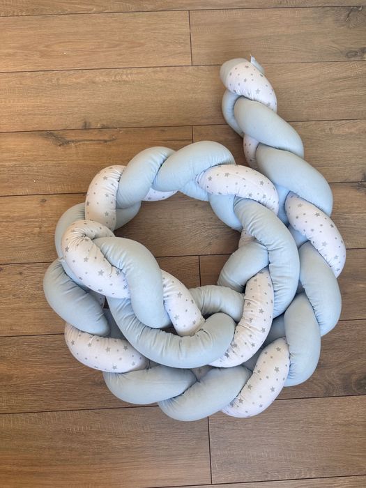 Косичка бортик в кроватку