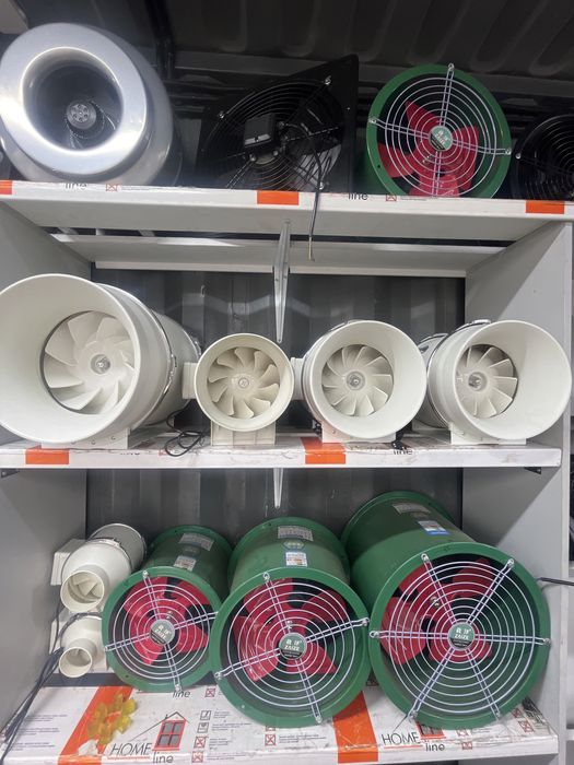 Вентиляторы вытяжки