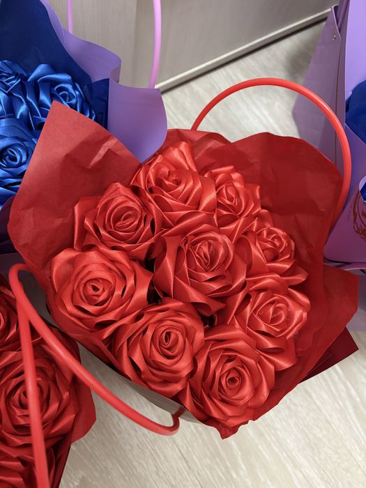 Букеты из роз на 14 февраля