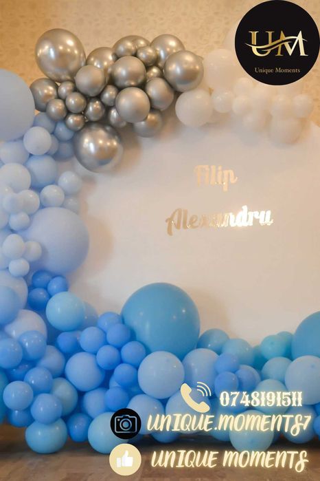 Cabina Foto Oglinda Magica  Fum greu Baloane explozive Arcada Baloane,