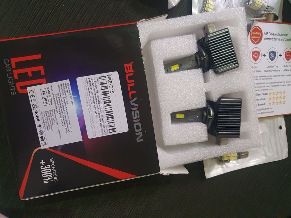 Becuri led h7/ pozitie
